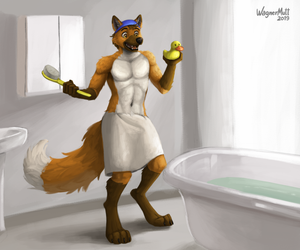 It bath time!