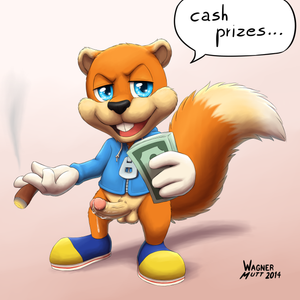 Yet another Conker fanart
